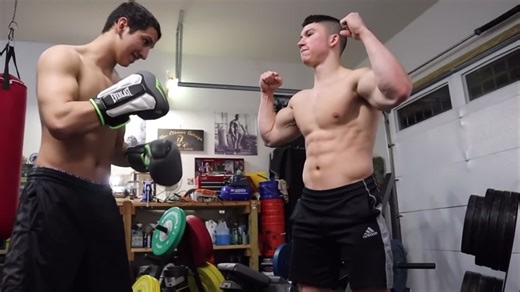 Who Will Win? Abs Punch Challenge Between Brothers