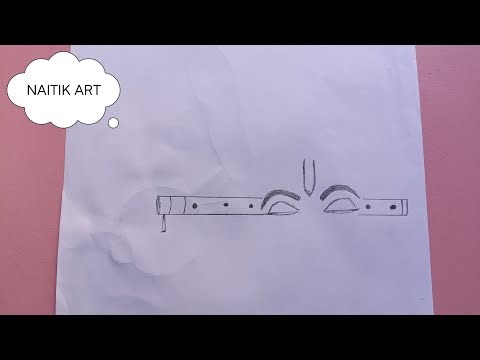 Bansuri Drawing /Bansuri drawing easy /Bansuri drawing pencil 