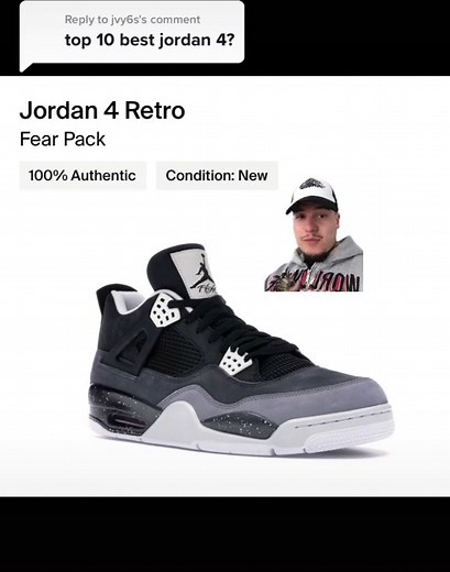 Top 10 Best Jordan 4s of All Time 🔥🔥🔥🔥