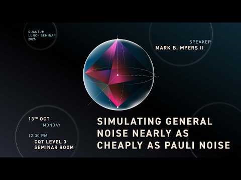 Simulating general noise nearly as cheaply as Pauli noise