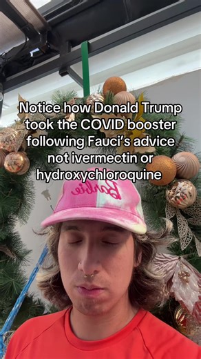 I wonder why he did that #covid #trump #booster #antivaxxer #maga
