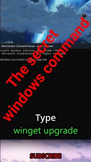 The Secret Windows Command You Should Be Using