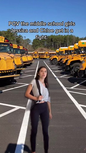 TW fake blood: #MyColoredHair #fyp #middleschool #pov #FordMaverick | pov the middle school jessica and chloe