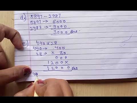 PSEB 5th maths exercise 2.9 fully solved/ chapter Fundamental operations on numbers