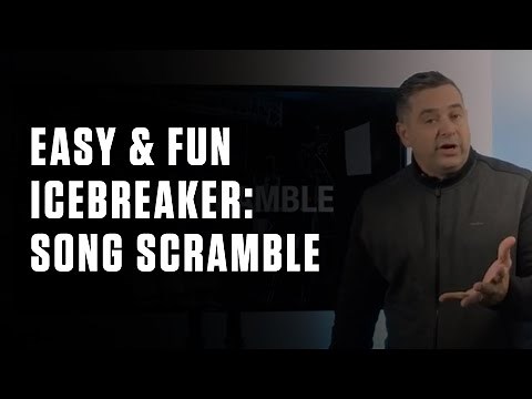 Easy and Fun Icebreaker: Song Scramble