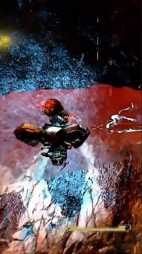 Voidrig Necramech ground slam animation Warframe