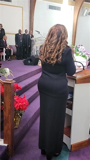 Mother Barbara Bryant What an anointing! I enjoyed you so very much. The sermonic selection was blessing to us all. Mother Doris Tillman Homegoing Celebration 🌹 | Crystal Taylor-James