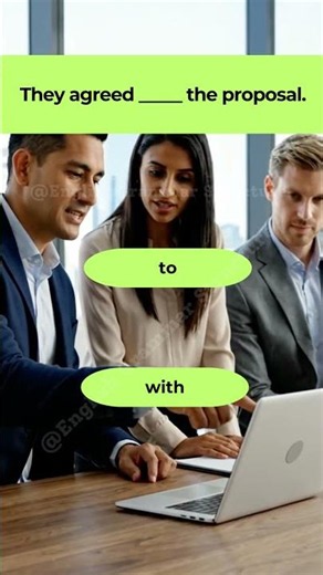To or With? | Verb Pattern “Agree” Explained