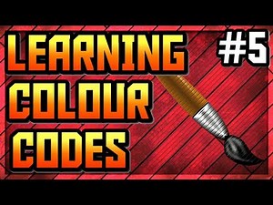 Learning Color codes tutorial| Html