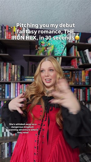 So what do you think? Did I successfully pitch THE IRON HEX to you?