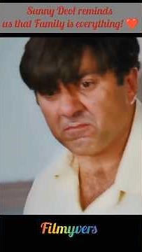 Sunny Deol’s Most Powerful Family Dialogue! 🦁 #MustWatch