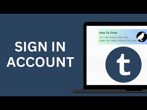 How to Sign In Tumblr Account