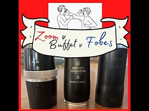 Zoom, Fobes, and Buffet Clarinet Barrel - Play Test & Review!