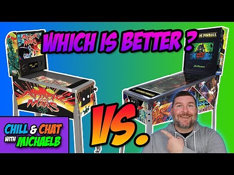 Arcade 1Up Pinball Vs. AtGames Legends Pinball