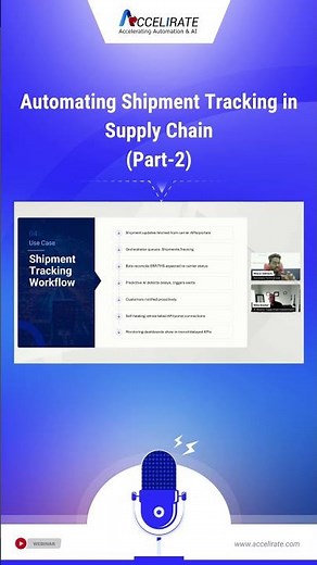 Automating Shipment Tracking in Supply Chain | Part 2 | #AIinSupplyChain #Shorts