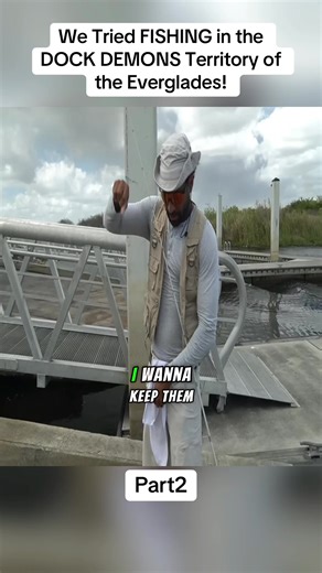 We Tried FISHING in the DOCK DEMONS Territory of the Everglades! Part2 #fishing #fis #vlog #catchemallfishing #zakcatchem