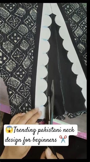 Turn Your Simple Suit into Designer 😍 Pakistani Neck Design Hack #shorts #fashion #tailoringtips