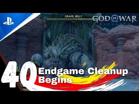 God of War Ragnarök — Endgame Cleanup Begins