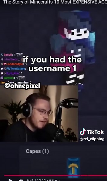 Ohnepixel reacts to The Tragedy of the Player Who Owned the Username