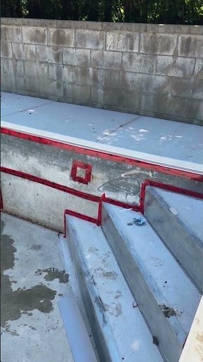 Gloucester Pool Restoration - Adding Corner Steps