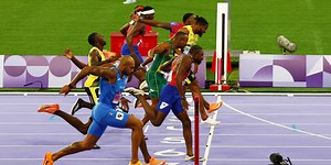 Noah Lyles Wins the 100 Meters in Dramatic Photo Finish