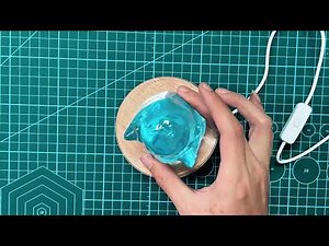 How to Make a Wooden LED Light Display Stand ?