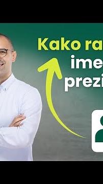 Kako razdvojiti ime od 2 prezimena u tabeli?