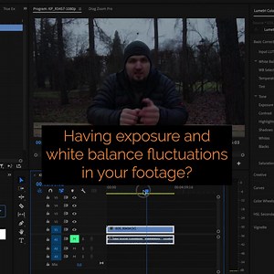NEW: Light Equalizer for Premiere Pro. Automatically analyze a video clip and equalize changes in brightness and white balance by setting optimal Lumetri Effect keyframes of exposure, temperature, and tint. https://bit.ly/3ts8i5O #aescripts #premierepro #lumetri #colorcorrection @kamilpekala | aescripts