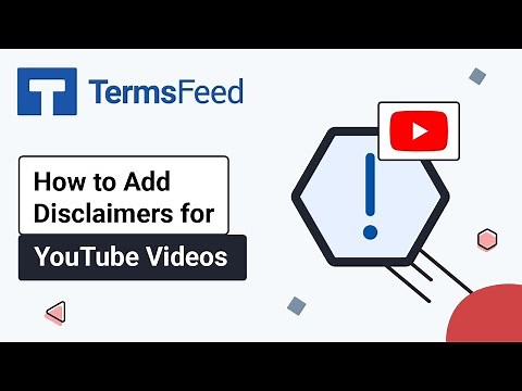 How to Add Disclaimers for YouTube Videos