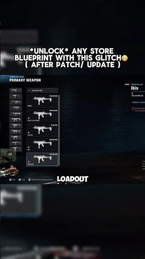 STORE BLUEPRINT UNLOCK GLITCH IN WARZONE😳🤩*do this asap* #warzone #glitch #bo6 #callofduty #cod
