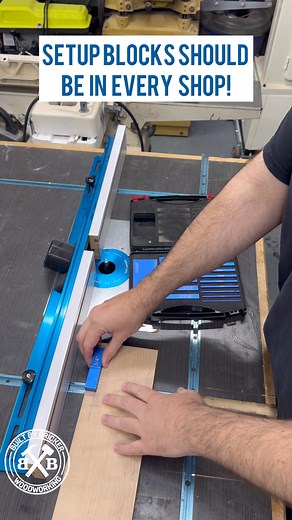 Clean, repeatable cuts without guesswork, that’s the power of setup blocks. I use mine constantly to dial in spacing throughout the shop. Fast, repeatable, and accurate. #woodworkingtools #routertable #setupblocks #woodshop #diywoodwork | Built by Bricker