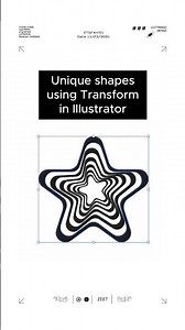 How to Create Unique Shapes Using Transform in Adobe Illustrator