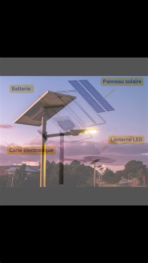 Lampadaire Solaire : Comment Ça Marche ? (Éclairage Gratuit Sans Électricité) #Solaire #Electronique