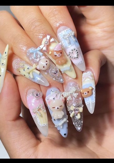 Rilakkuma Nail Art Tutorial: Create Adorable Designs