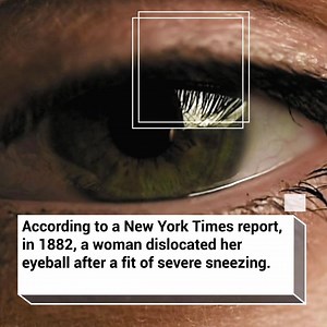 91K views · 320 reactions | Try sneezing with your eyes open! Impossible right? This is why | Being Indian | Facebook