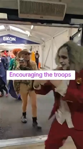 12K views · 90 reactions | Cosplay fun from our Comic Con Northern Ireland show this weekend! What an event! We are still buzzing from an incredible weekend it really couldn’t have gone any better! Here is a highlight of a sensational day as our actors got involved with the LOC-Down Events Superheroes & Princess Hire conga! Wonderful ❤️ #cosplayers #cosplay | Comic Con Scotland | Facebook