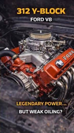 312 Y-Block V8 — Legendary Ford Power or One Oiling Problem?