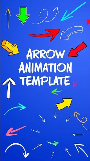 Collection of 20 Popular and Essential Arrow Templates for YouTube Video Editing! Arrow Animation...