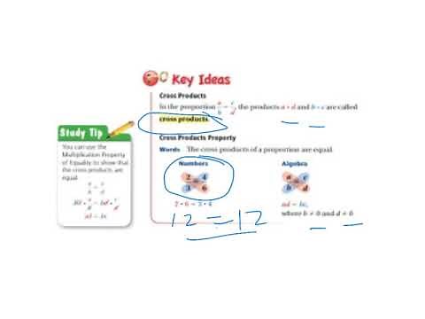 Big Ideas Math Grade 7 5.2 Lesson Proportions