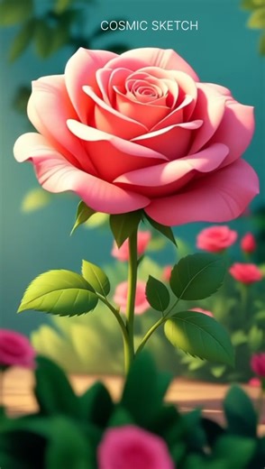 Flowers Come Alive! 🌸 3D Cartoon Dancing Animation | #Shorts