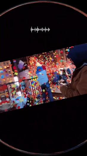 New Year's Eve Confetti Celebration in Times Square 2026