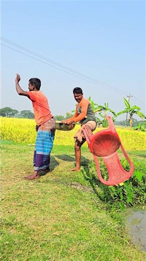 "Epic Mud Prank Gone Wrong! 😂 Chair Swap Disaster!"