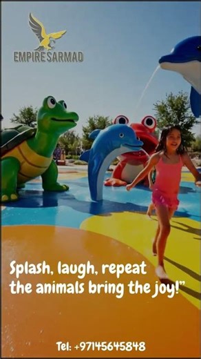 Animal Water Splash | Fun & Safe Splash Play