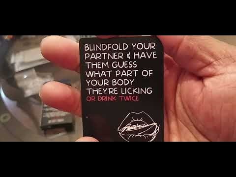 Opening "Drunk Desires" card game