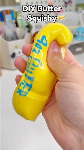 🧈DIY Butter Squishy🫧!? #papercraft #cutecrafts #diysquishy #squishy #diy