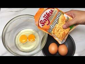 Punya Telur Jangan Cuma Didadar‼️Aku Ajarain Cara Bikinnya Cukup 5 Menit.. Enak Banget