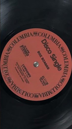Boz Scaggs - Lowdown ⬇️👇 #70sdisco #discofunk #vinyljunkie