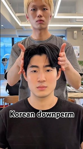 Korean Part Perm Transformation | Natural Men’s Hairstyle Before & After