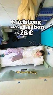 NEW night train to LISBON?!😳#travel