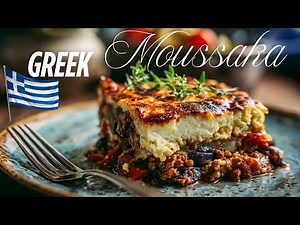 Delicious Greek Moussaka Recipe | New Virtual Restaurant by Lasses Kitchen Greece